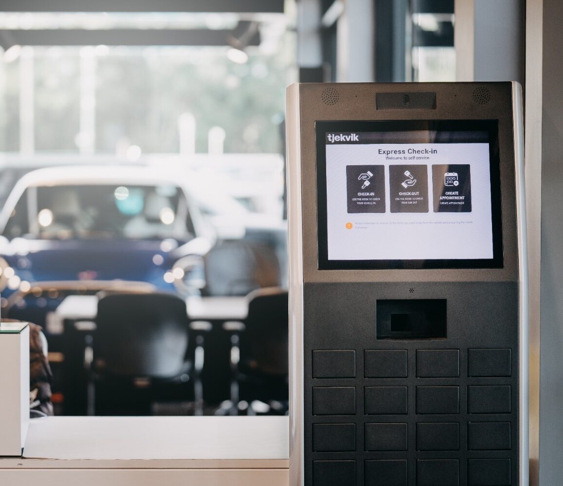 Tjekvik Kiosk Check in